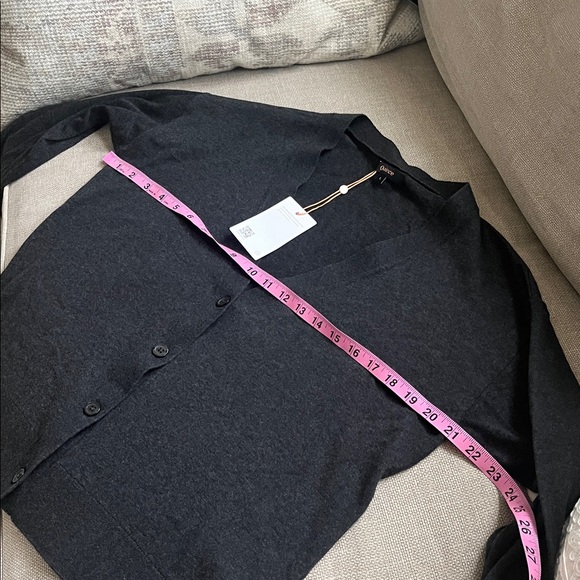 Quince lightweight cotton cashmere cardigan - Picture 4 of 10